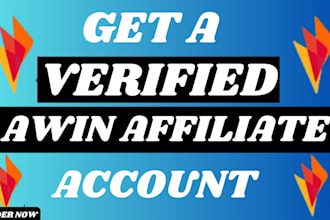 create and set up your awin affiliate account