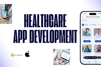 create ai healthcare app, telemedicine app, doctor app, medical app, health app