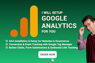 fix or setup google analytics 4, ga4, conversion tracking in GTM