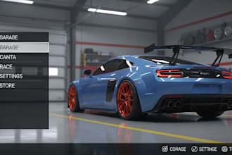 develop custom car game with realistic physics and gameplay