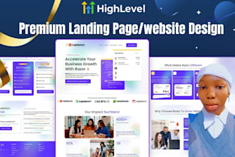 be your gohighlevel expert, clone ghl website landing page automation ghl expert