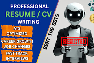 write professional ats executive resume and CV for career growth