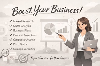do business plans, swot analysis, strategic management, market research