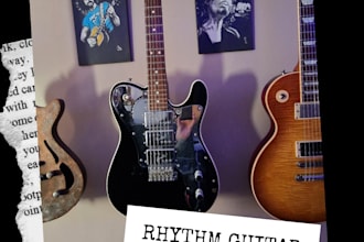 record tight, professional rhythm guitar tracks for your song