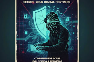 do nmap scan and identify security risks with full report