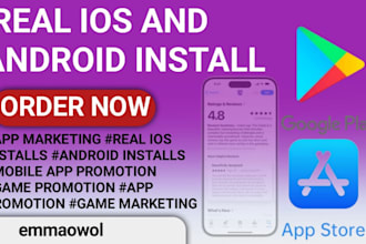 do app promotion, game promotion, app install, app download, ios app install