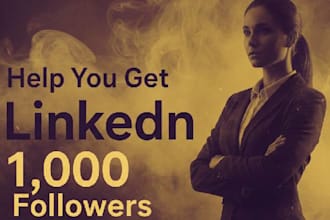 help you get targeted linkedin followers fast