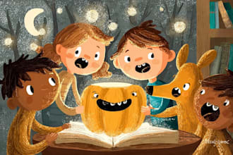 draw children book illustrations
