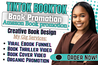 promote amazon book kdp, viral booktok, tiktok promotion, children booktok ads