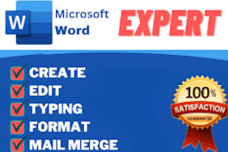 design, edit and format your ms word, and microsoft word document professionally
