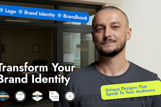 create logo, brand identity and brandbook