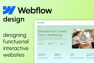design medical, healthcare, home care, health coach, senior care website