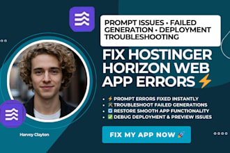 fix hostinger horizons web app prompt errors and troubleshoot failed generation