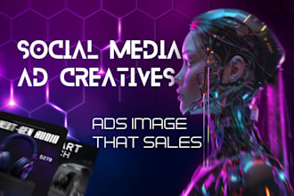 design a facebook ad image or instagram ads creatives