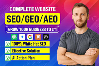 optimize rank your ai google with aeo GEO and SEO setup