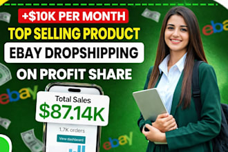 do ebay dropshipping on profit share