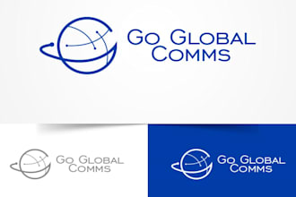 design high quality satellite logo with my own creative thinking