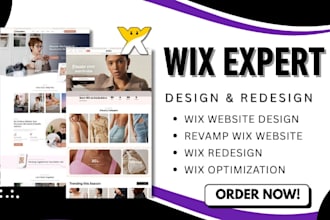 edit, revamp,redesign wix website, rebuild wix website, wix ecommerce,wix studio