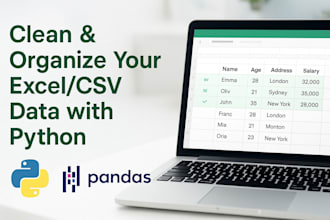 clean and fix your excel or CSV data using python pandas