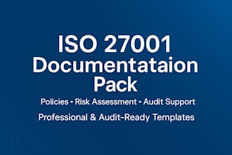 create iso 27001 policies risk assessment and audit documents
