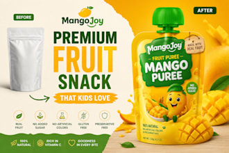 food packaging and pouch design