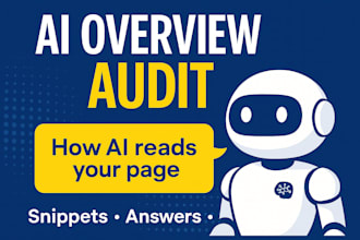 audit your page for ai overviews, snippets and generative search