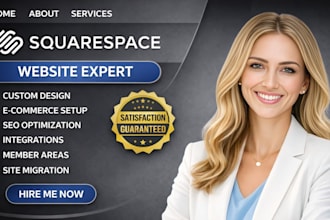 squarespace website design squarespace website redesign squarespace landing page
