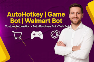 develop autohotkey script, ahk task automation, game bot, bot, macro bot windows