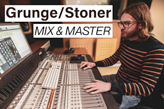 mix and master your grunge stoner song