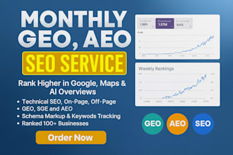 optimize your website local SEO service to rank on google with geo aeo aio