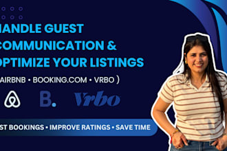 handle airbnb guest communication and fully optimize your listings