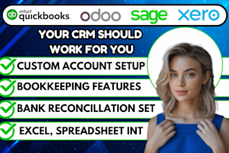 setup accounting crm zoho books xero quickbooks freshbooks sage 50 odoo crm wave