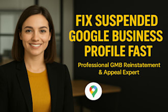reinstate gmb do google business profile verification and fix suspended profile