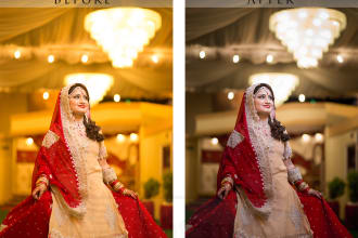 do lightroom color correction, picture enhancement