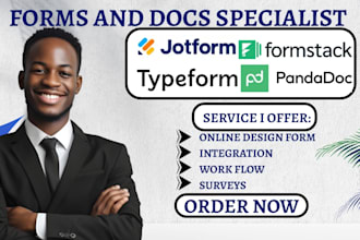 create complete automation jotform formstack pandadoc docusign fillable pdf form