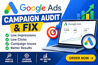 audit and fix your google ads campaign