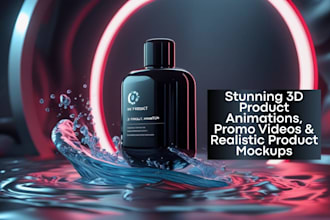 3d products animation, 3d animation products video, 3d product mockups