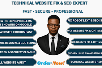 fix website errors and seo issues