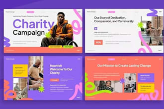 design nonprofit donation pitch deck campaign ngo project fundraising pitch deck