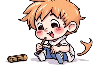 draw cartoon illustration art