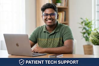 be your patient tech tutor for mac, PC, and iphone help