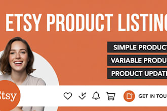 do professional etsy product listing