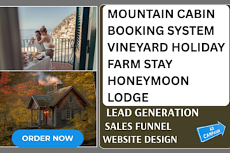 generate ranch vacation lodge honeymoon villa rent vineyard estate holiday lead