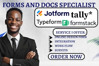 create growform formstack online form tally quiz typeform HR survey jotform va