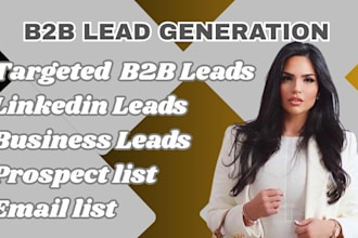 do targeted b2b lead generation,lead generation business leads linkedin lead