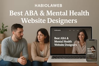 aba therapy website, mental health, counselling website, wellness life coaching