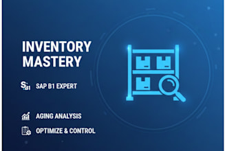 create inventory reports stock aging and warehouse analysis in excel or sap b1