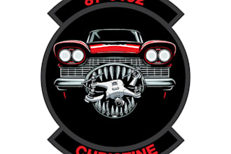 create a bold, custom military patch design