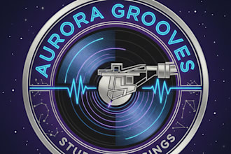 create a logo for your vinyl album cover