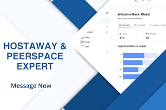 set up, optimize, and automate your hostaway or peerspace account